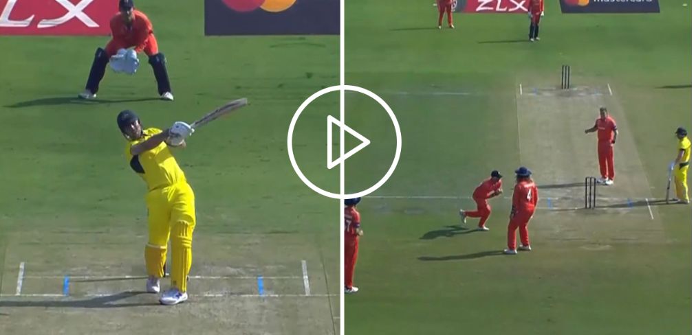 [Watch] Mitch Marsh Departs Cheaply As  Ackermann Grabs A World-Class Catch